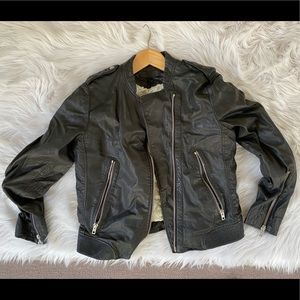 Rag &  Bone Lyon Leather Jacket